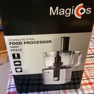 MAGICCOS 8-Cup Citrus Juicer Food Processor - 7 Functions